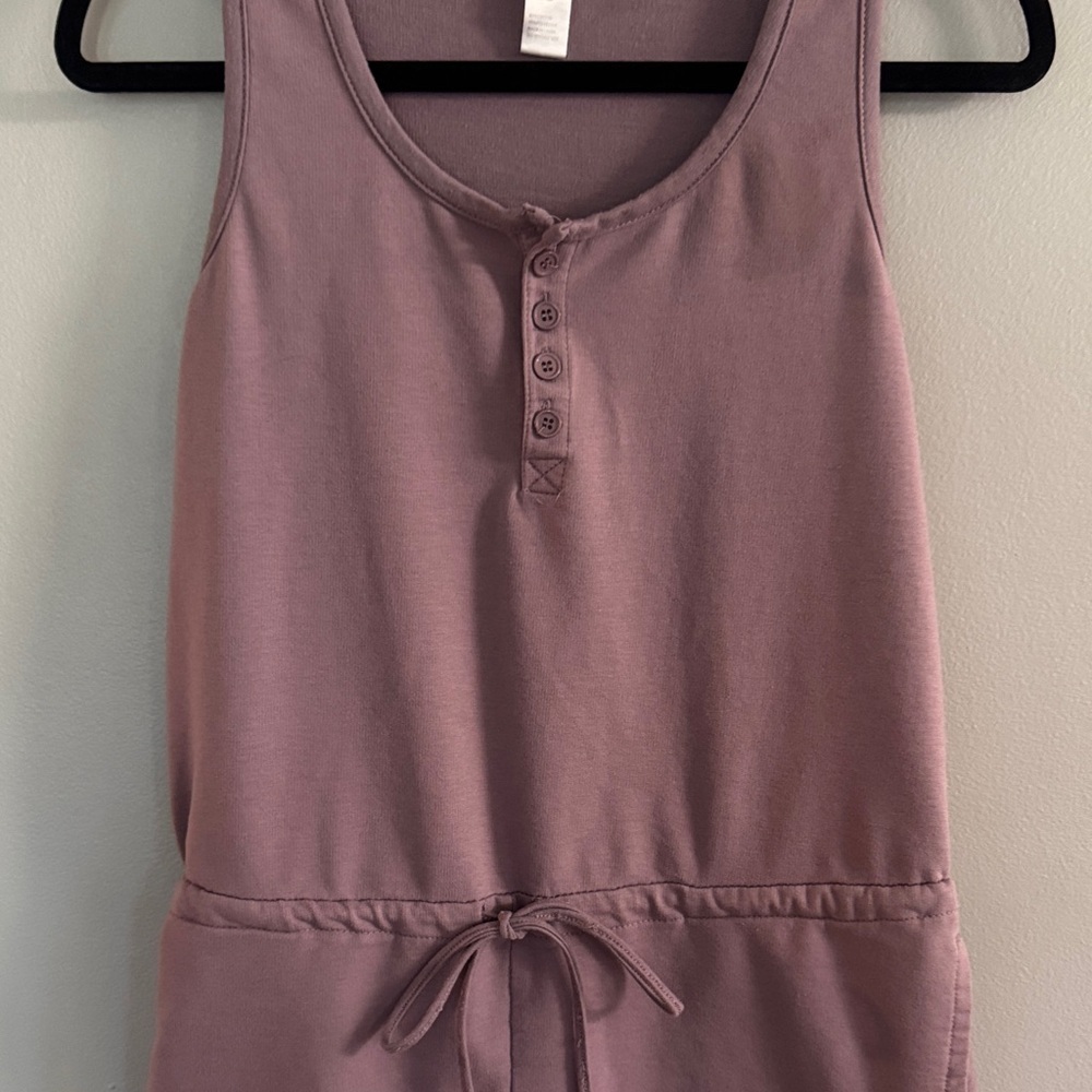 Purple Just Be Women’s Sleeveless Romper - Picture 2 of 6